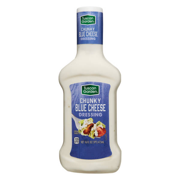 Tuscan Garden Chunky Blue Cheese Dressing, 16 fl | ByBies Premium Choice Tuscan Garden Chunky Blue Cheese Dressing, 16 fl | ByBies Premium Choice