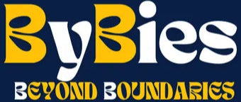 ByBies logo with 'Beyond Boundaries' tagline on a dark blue background