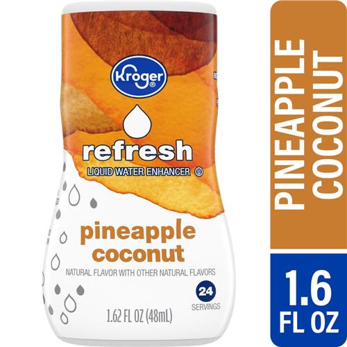 Kroger Refresh Pineapple Coconut Water Enhancer Bo | ByBies Premium Choice